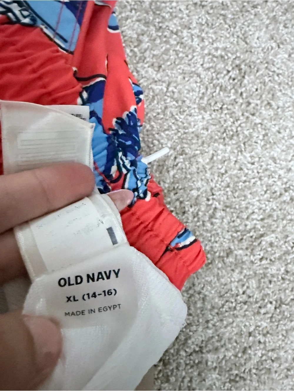 Old Navy bright coral